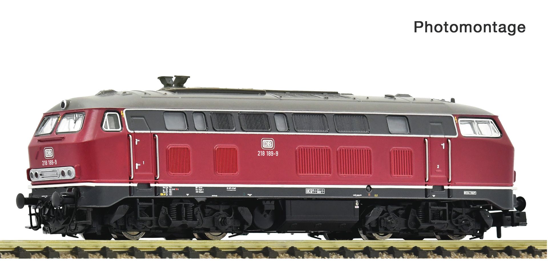 Fleischmann 7370050 - Diesellok 218 189-9, DB, Ep.IV, DC-Sound