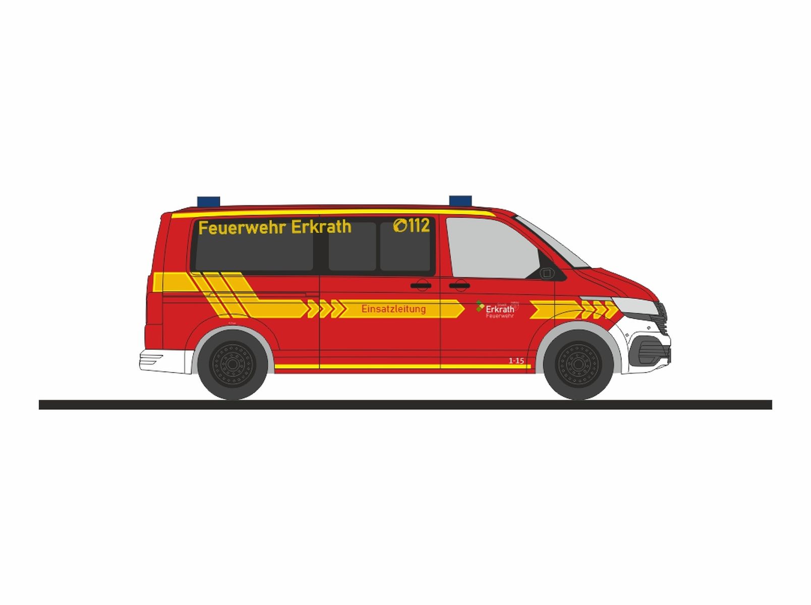 Rietze 53975 - Volkswagen T6.1 FW Erkrath