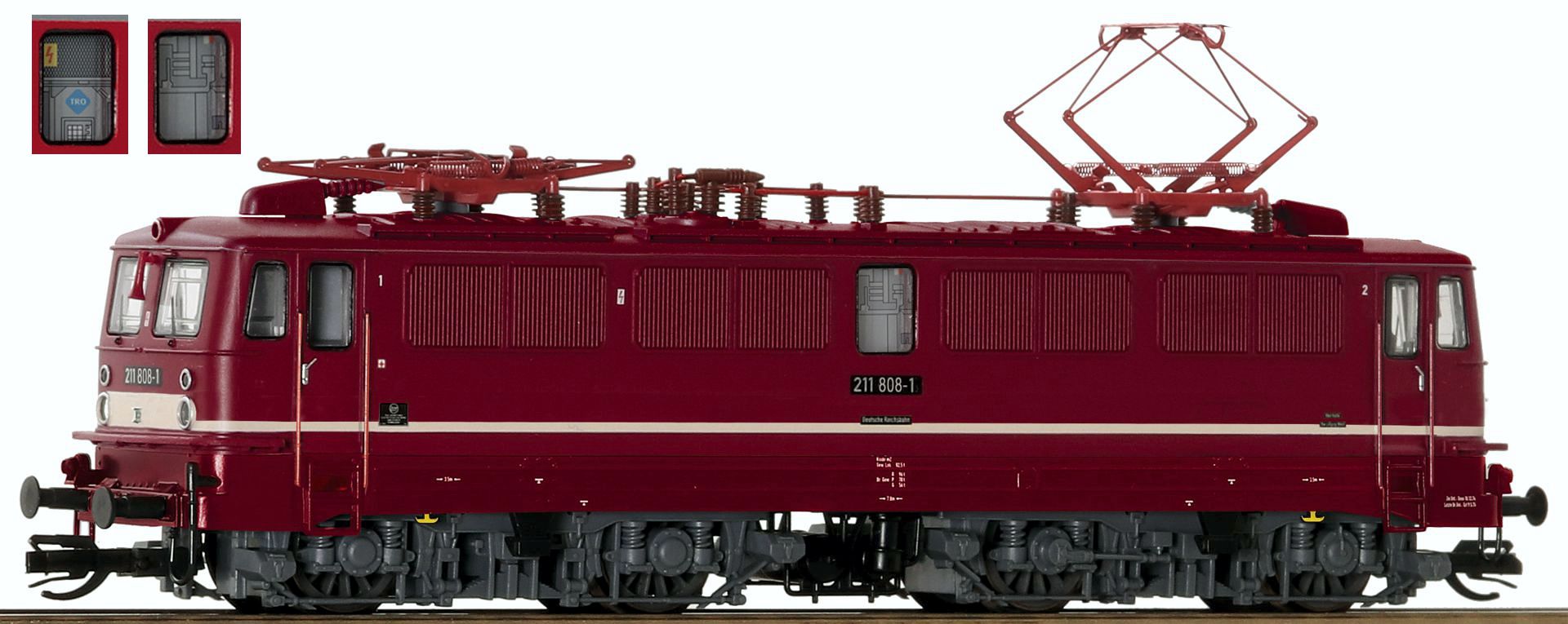 Roco 7580036 - E-Lok 211 808-1, DR, Ep.IV