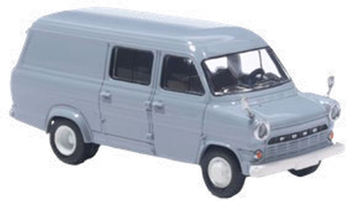 Brekina 34170 - Ford Transit Kasten in grau