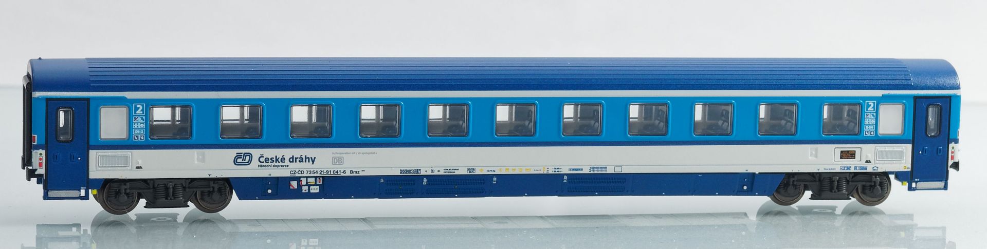 ASM 195427 - Personenwagen EC 176, Bmz 241, 2. Klasse, CD, Ep.VI