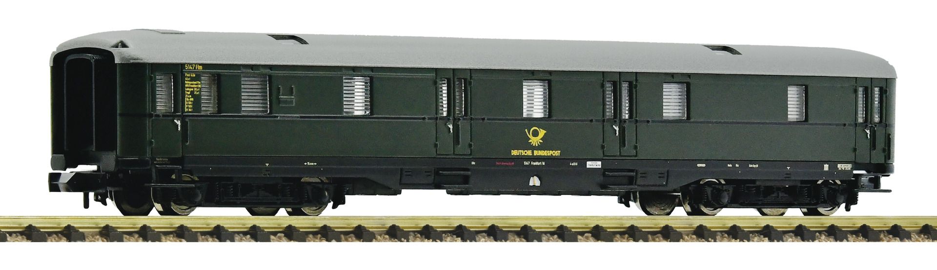 Fleischmann 6260005 - Postwagen, Schürzenwagen, DB, Ep.III