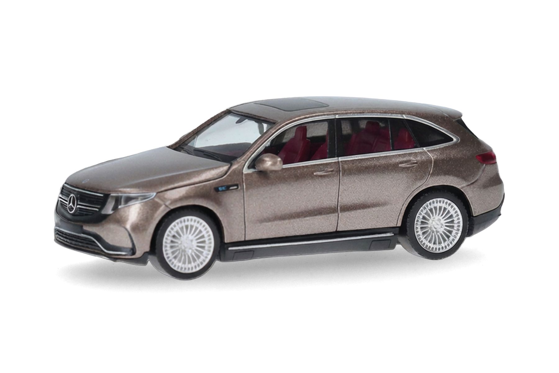 Herpa 430715-005 - Mercedes-Benz EQC AMG, mojavesilber