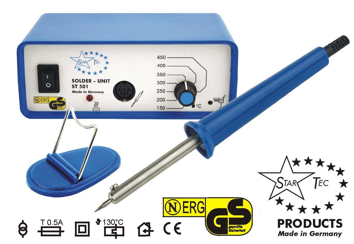 Muldental 32051 - BTG Lötstation ST501 Eco, 230V, 50VA, elektronisch geregelt