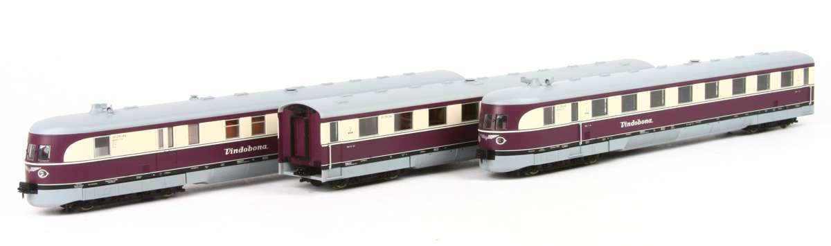 Kres 1373 - Triebzug SVT137 278 'Vindobona', DR, Ep.III, 3-teilig