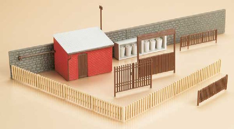 Auhagen 12256 - Tore+Häuserzubehör