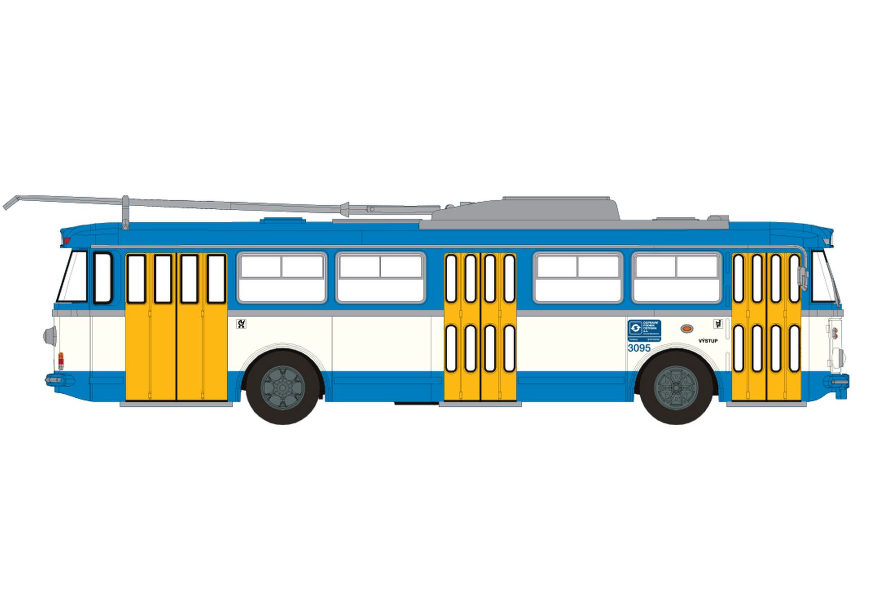 Brekina 61358 - Skoda Tr9 aus Ostrava
