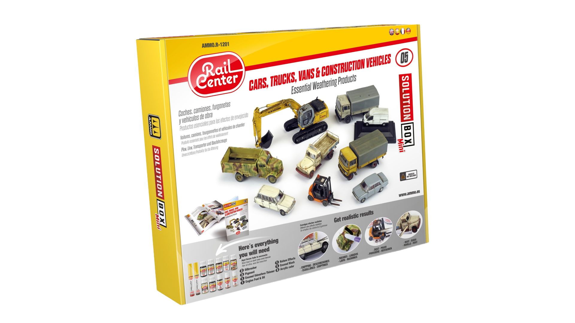 R-1204 Solution-Box 'Fahrzeuge altern, verwittern'