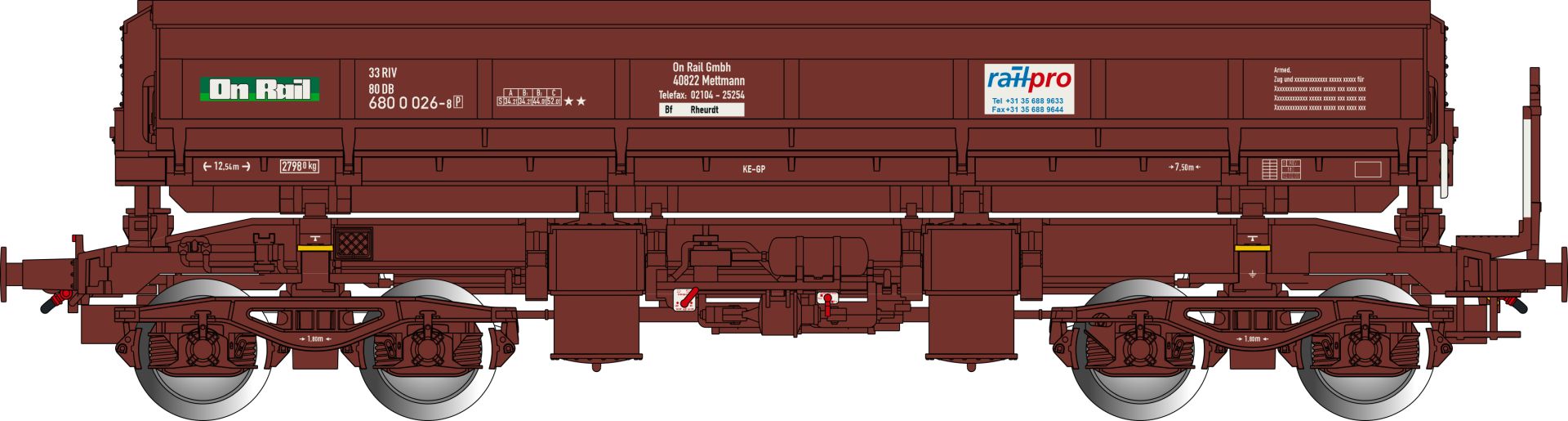 Albert Modell 680007 - Offener Güterwagen, OnRail, Ep.V Albert Modell 680007 - Offener Güterwagen, OnRail, Ep.V