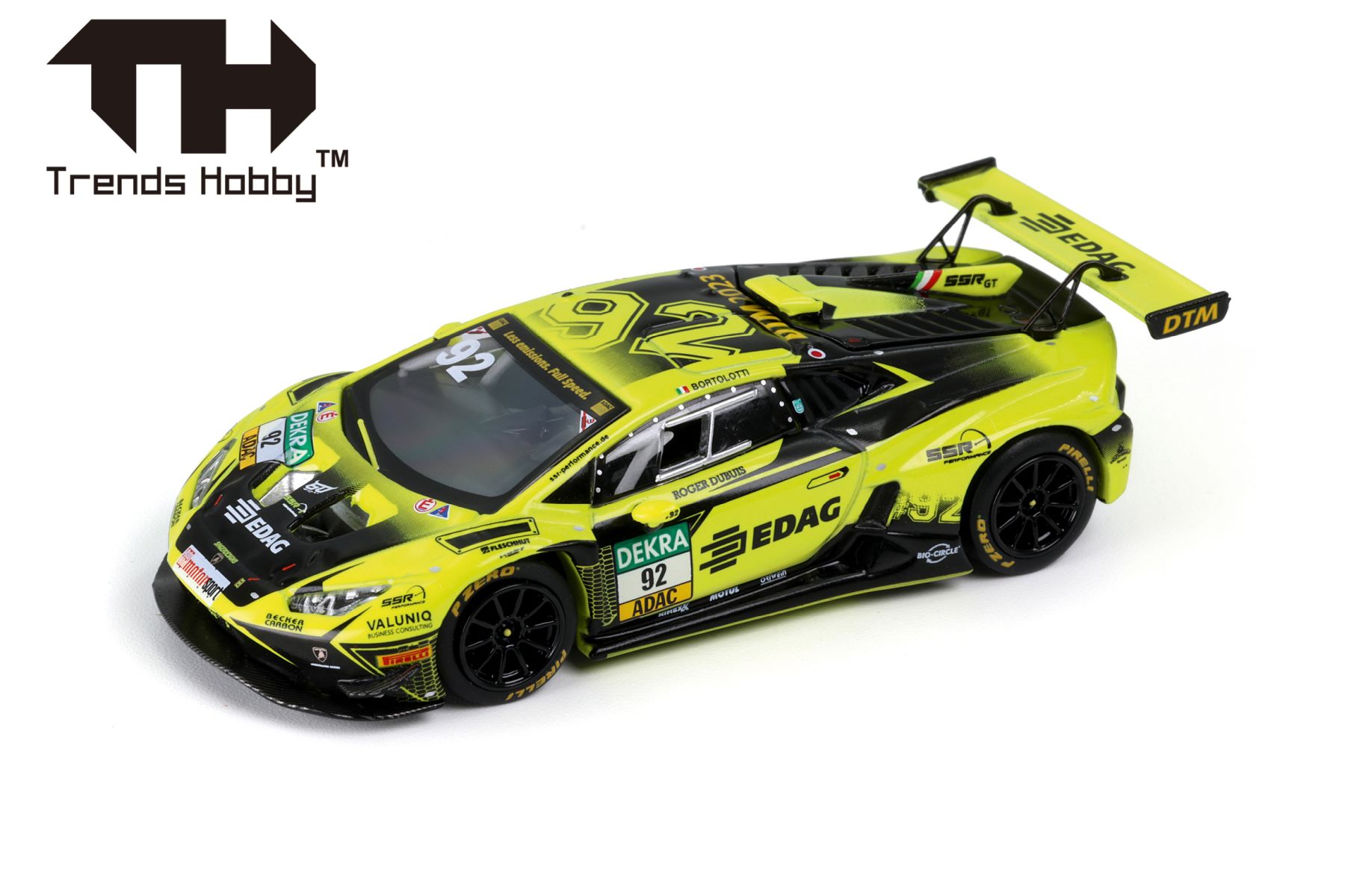 Herpa 864TH000015 - Trends Hobby: Lamborghini Huracan GT3 EVO - DTM 2023 #92