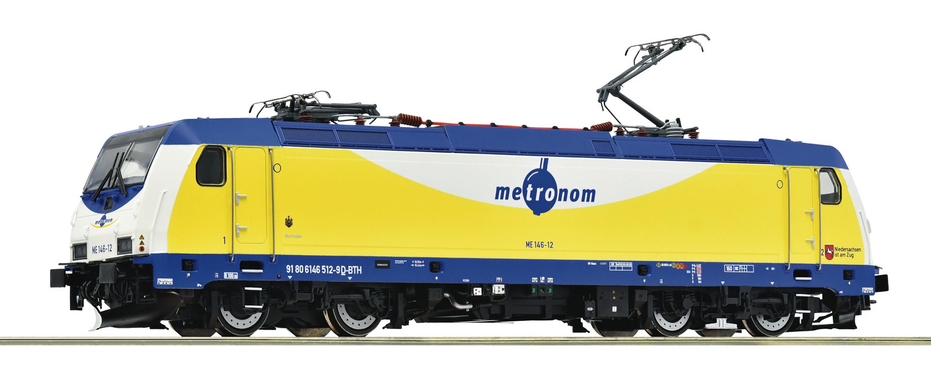 Roco 7510037 - E-Lok ME 146-12, metronom, Ep.VI, DC-Sound