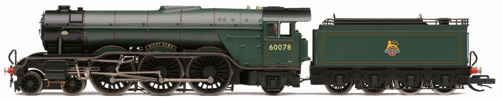 Hornby TT3005TXSM - Dampflok Class A3 60078 'Night Hawk', Ep.IV, DC-Sound
