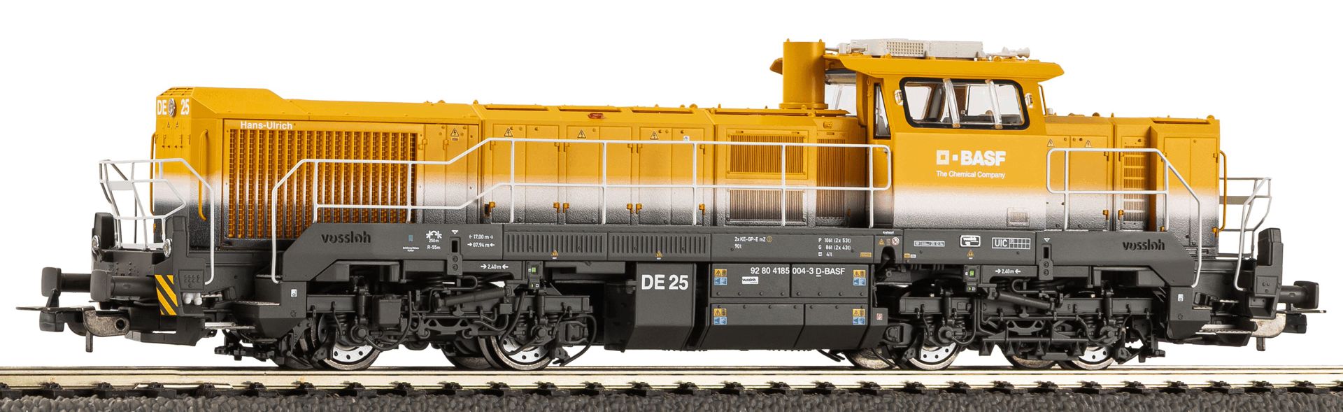 Piko 71349 - Diesellok DE 25, 4185 004, BASF, Ep.VI, DC-Sound