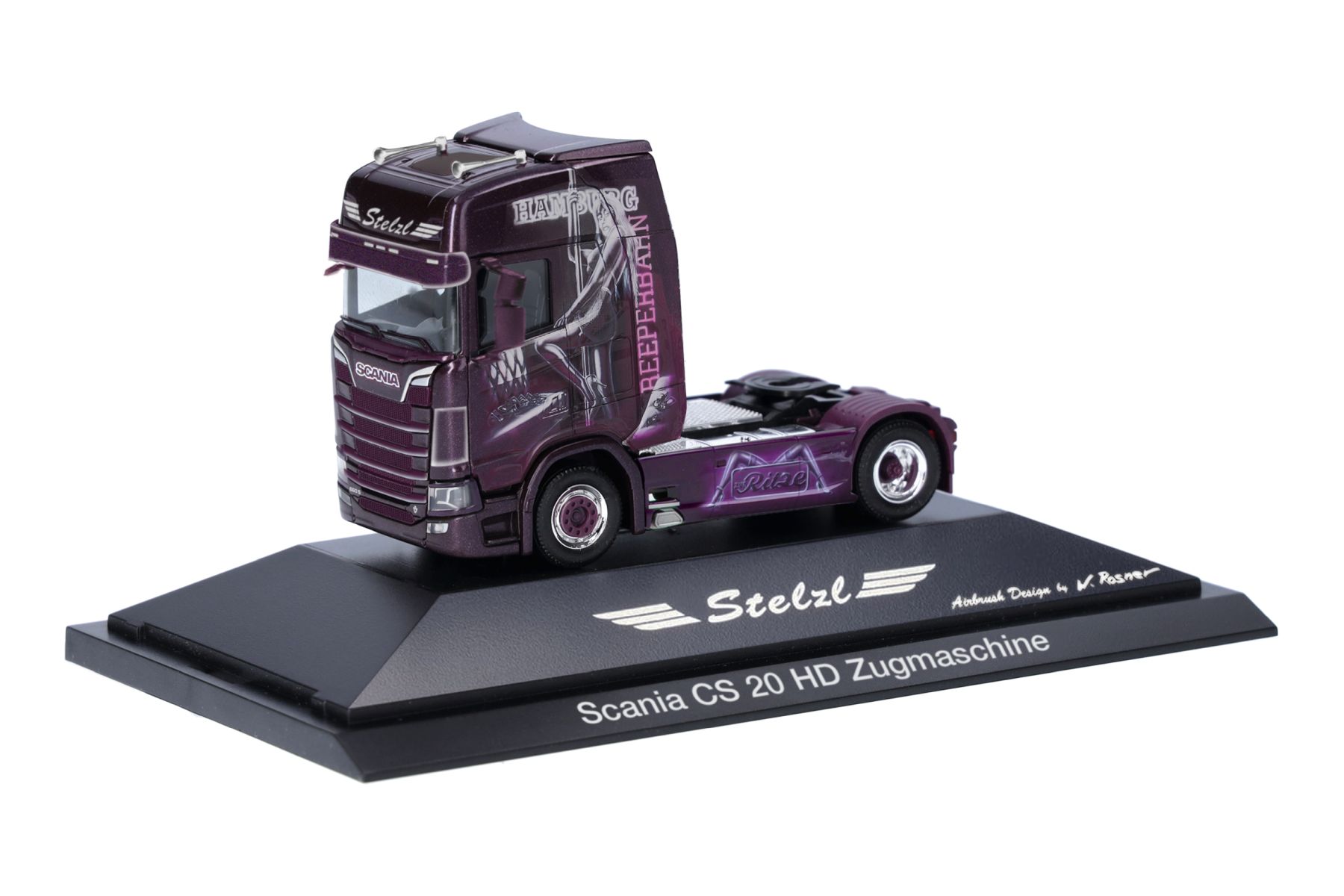 Herpa 111157 - Scania CS 20 Hochdach Zugmaschine 2achs "Stelzl"