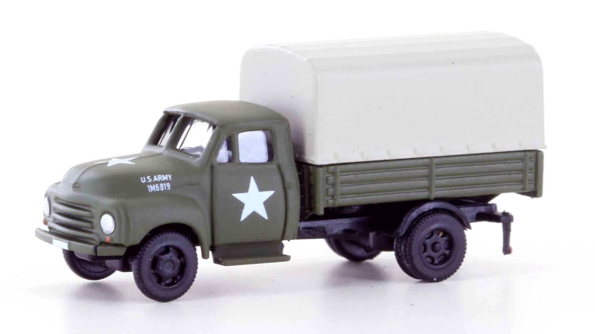 MiNis LC3231 - Opel Blitz Pritsche/Plane US Army