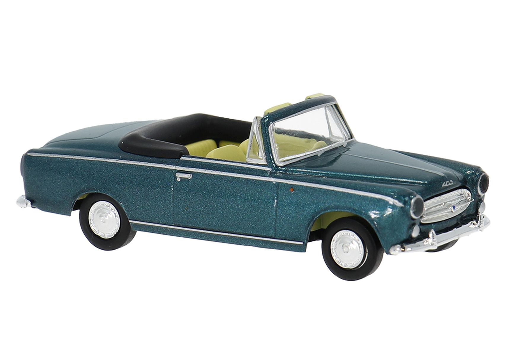 Brekina 29160 - Peugeot 403 Cabrio in türkisgrün