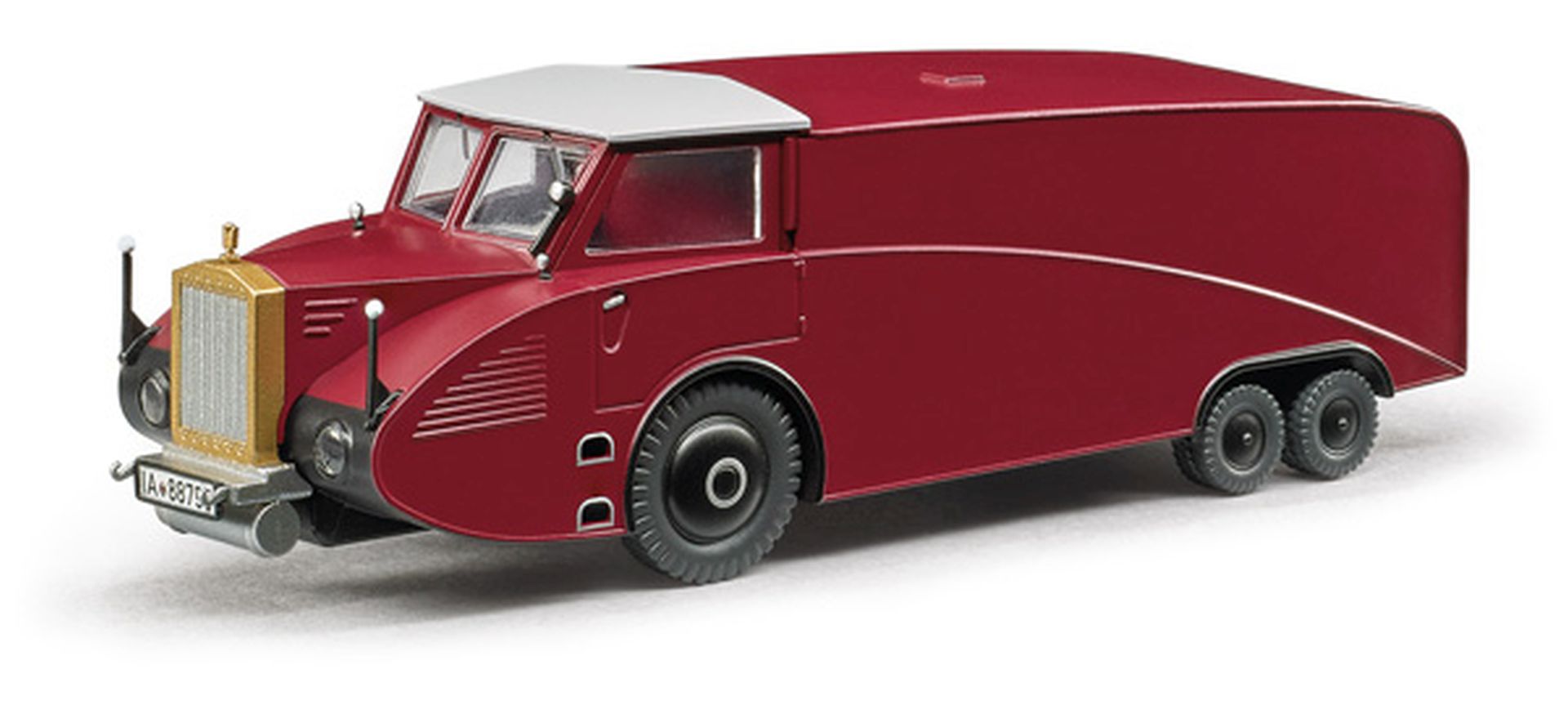 Liliput 937494 - LKW Rumpler RuV 29, rot, ohne Anschriften