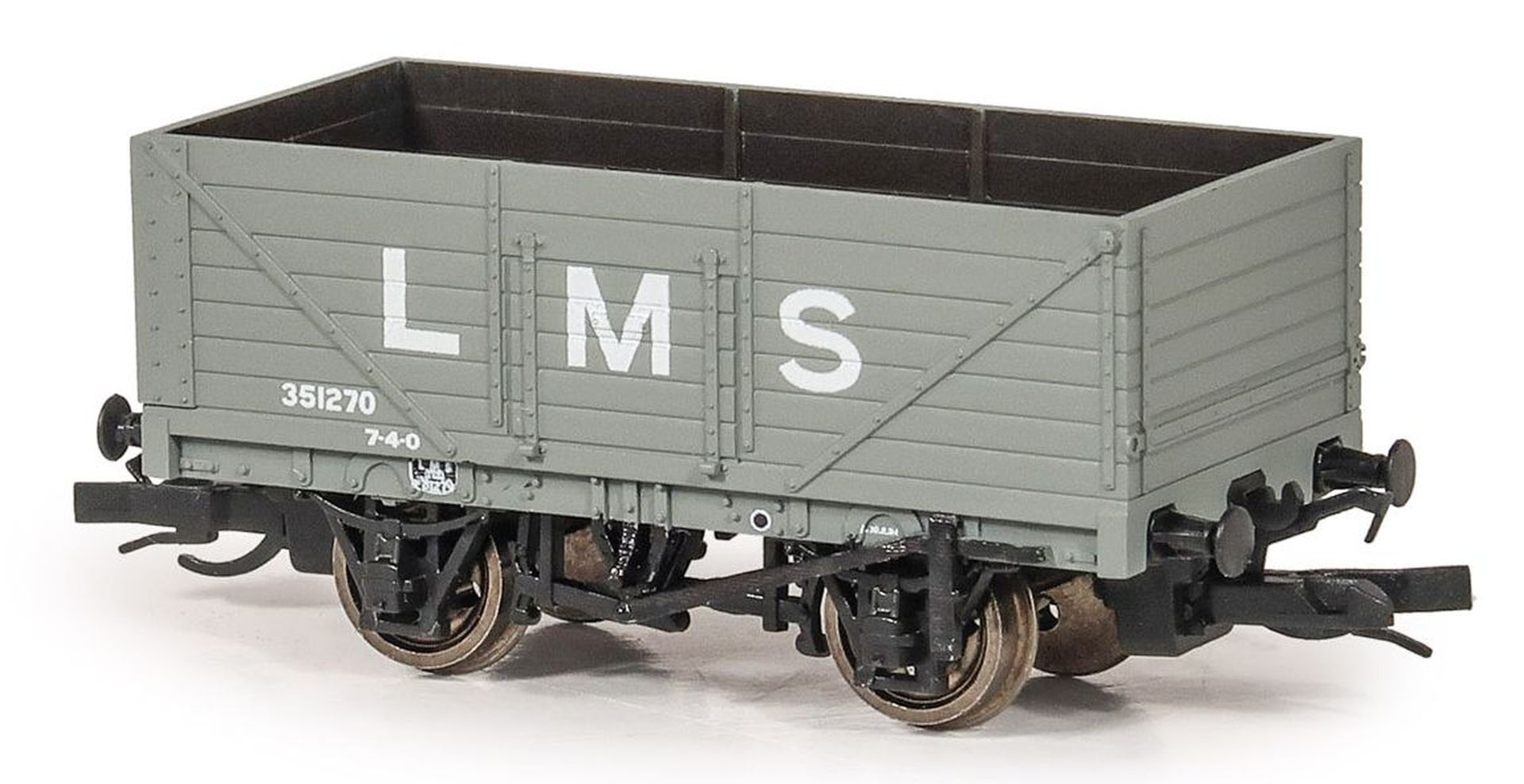 Peco TTR-7003M - Offener Güterwagen, LMS, Ep.II-III