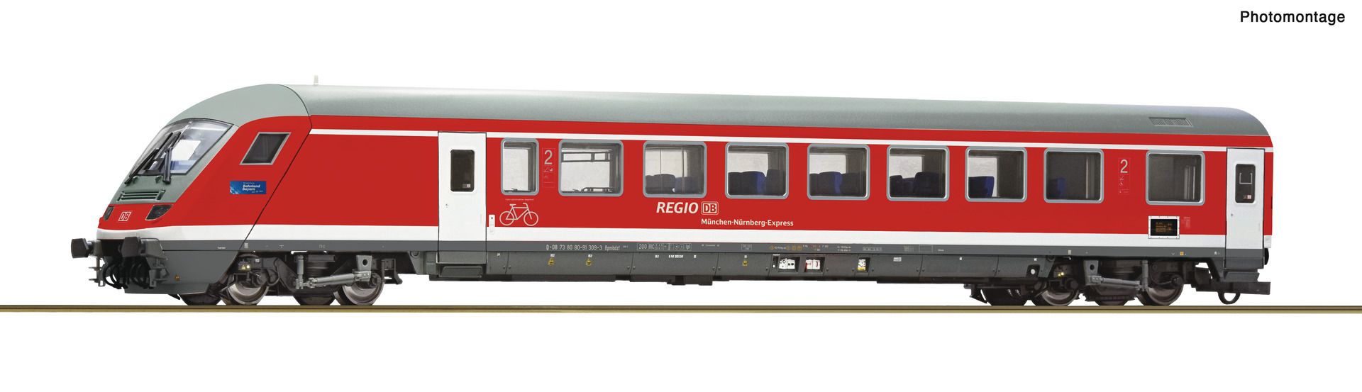 Roco 6210098 - RE-Steuerwagen, DBAG, Ep.VI