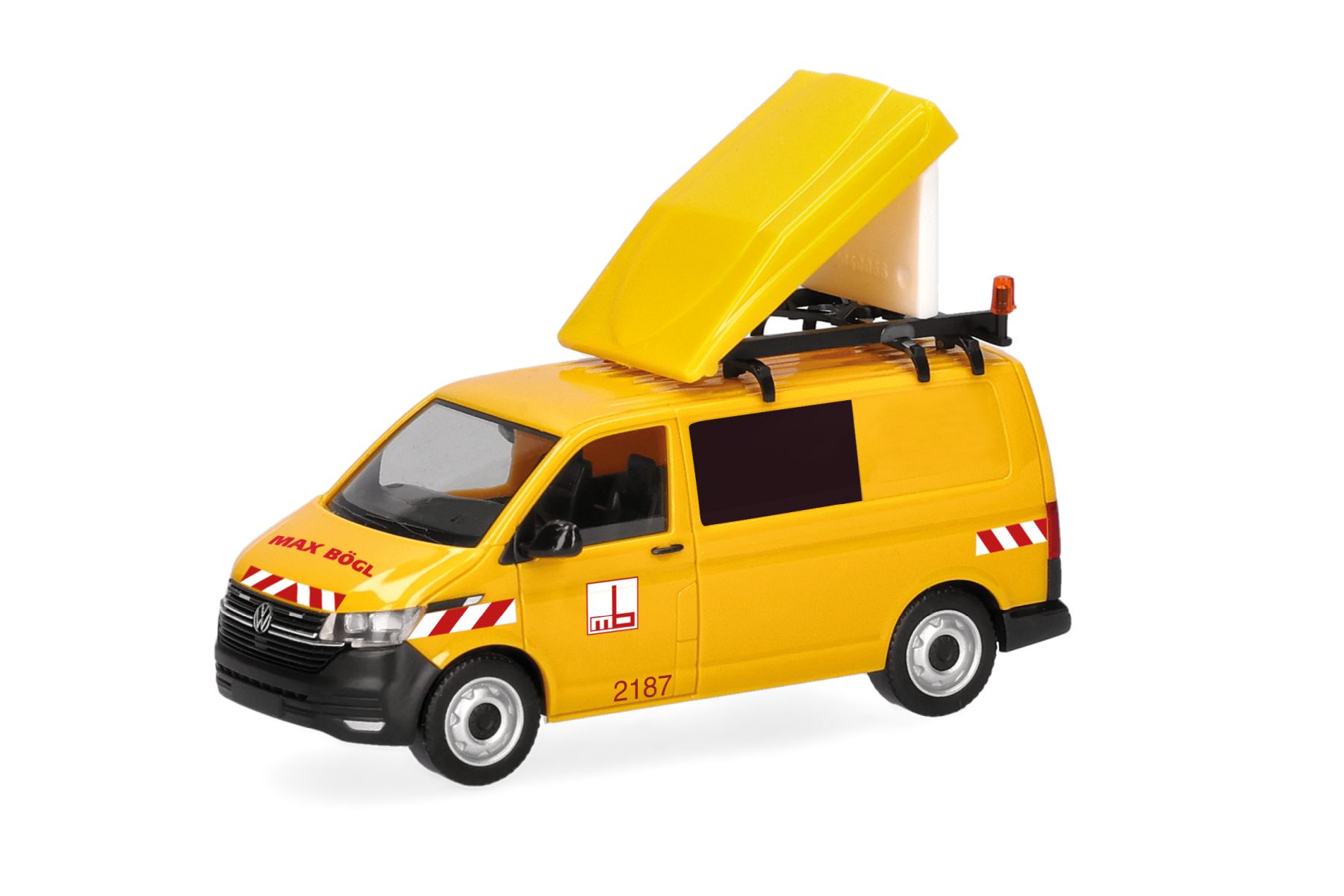 Herpa 099837 - Volkswagen (VW) T6.1 Halbbus BF3 "Max Bögl"