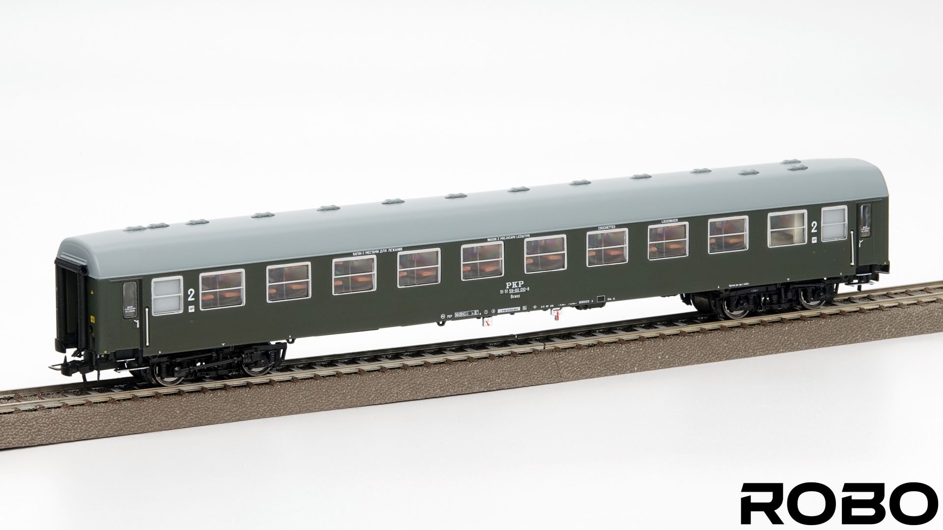 Robo 244060 - Liegewagen 110Aa, PKP, Ep.IV