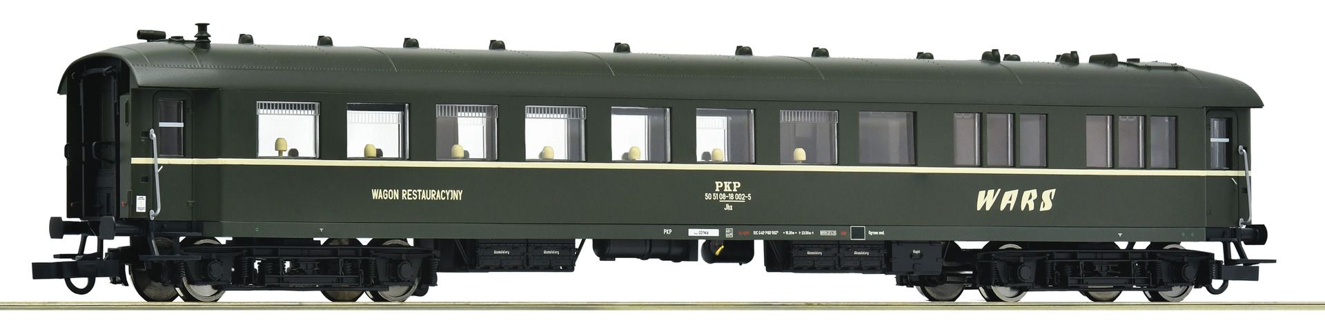 Roco 6200125 - Speisewagen Jhx, PKP, Ep.IV 'WARS'