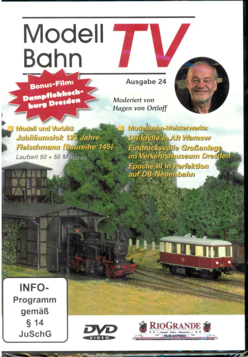 VGB 7524 - DVD - Modellbahn TV - Ausgabe 24