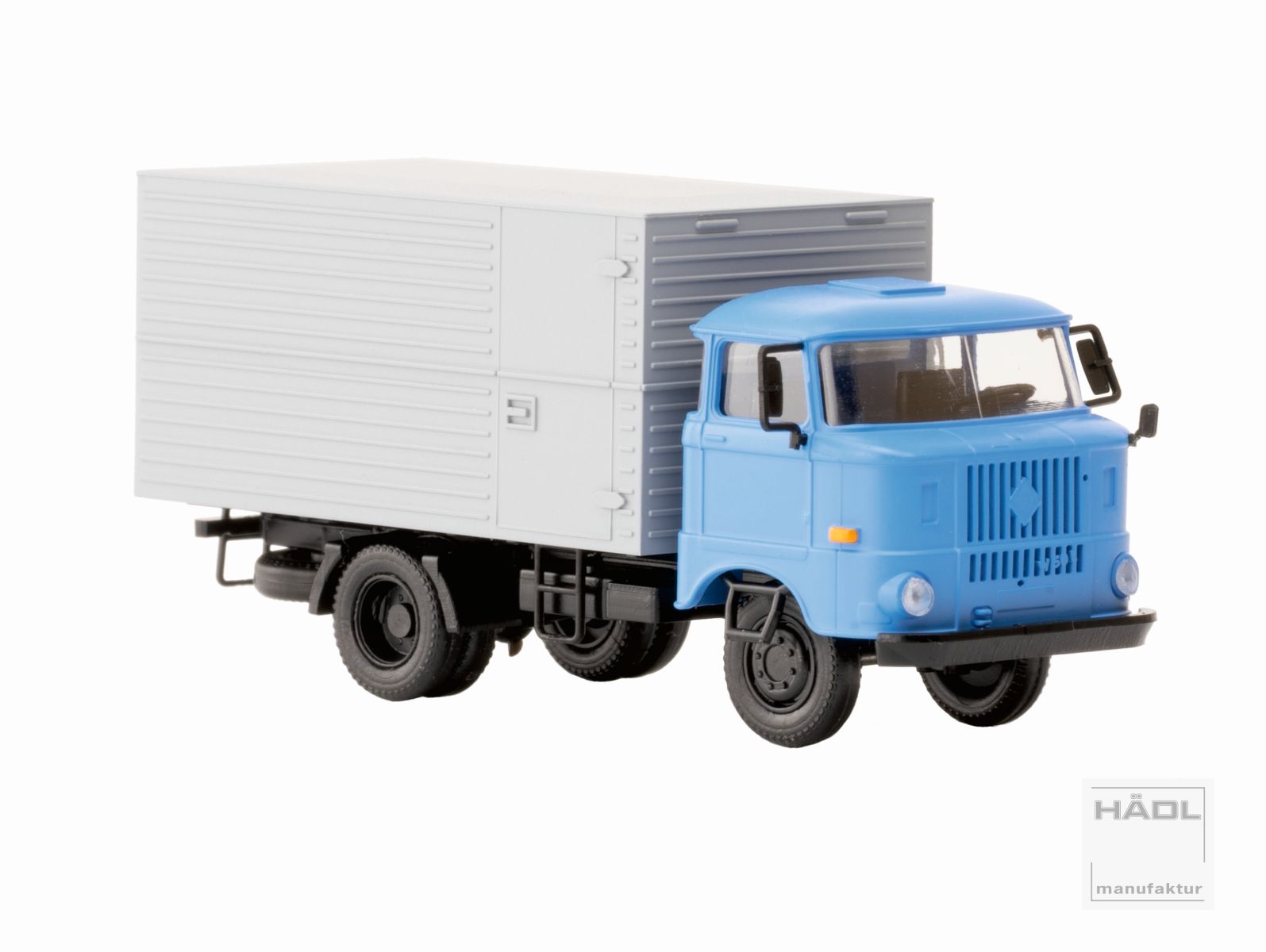 Hädl 121054-03 - IFA W50L Stahlleichtbaukoffer, Hellblau