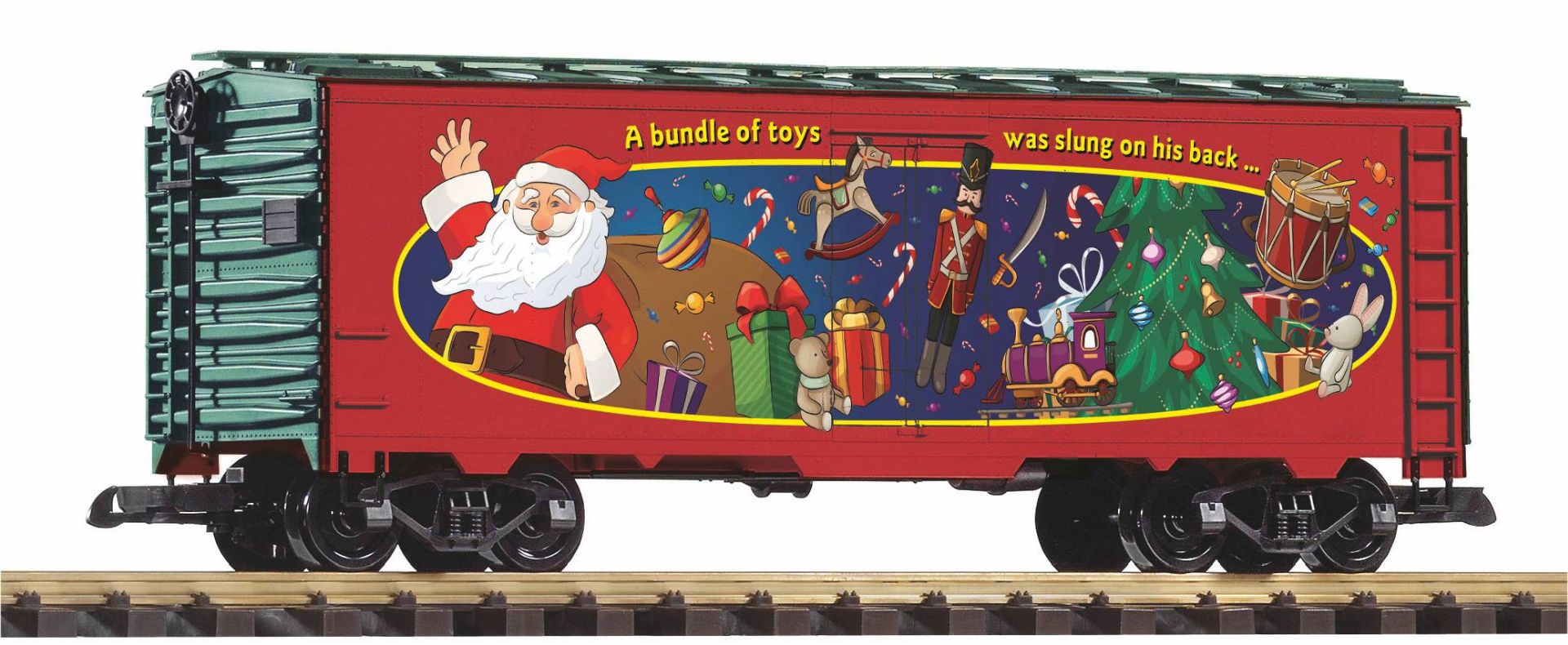 Piko 38966 - Gedeckter Güterwagen, Weihnachtswagen 2024 Piko 38966 - Gedeckter Güterwagen, Weihnachtswagen 2024
