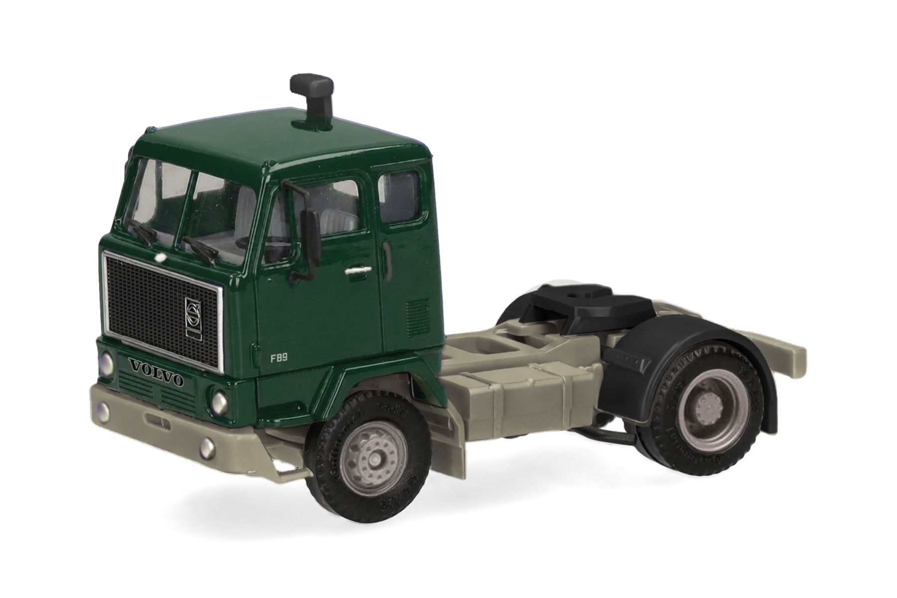Herpa 321587-002 - Volvo F89 Zugmaschine 2achs, tannengrün