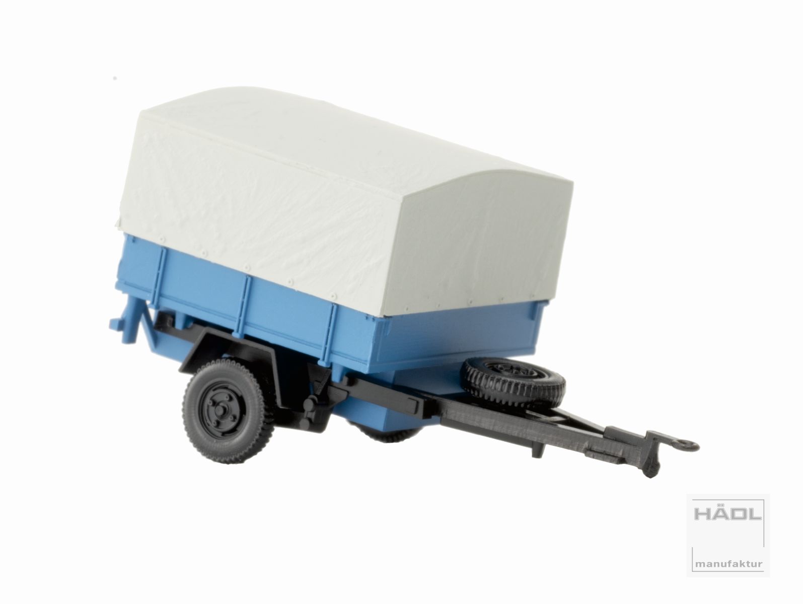 Hädl 125007-13 - Einachsanhänger mit Plane, Fernblau