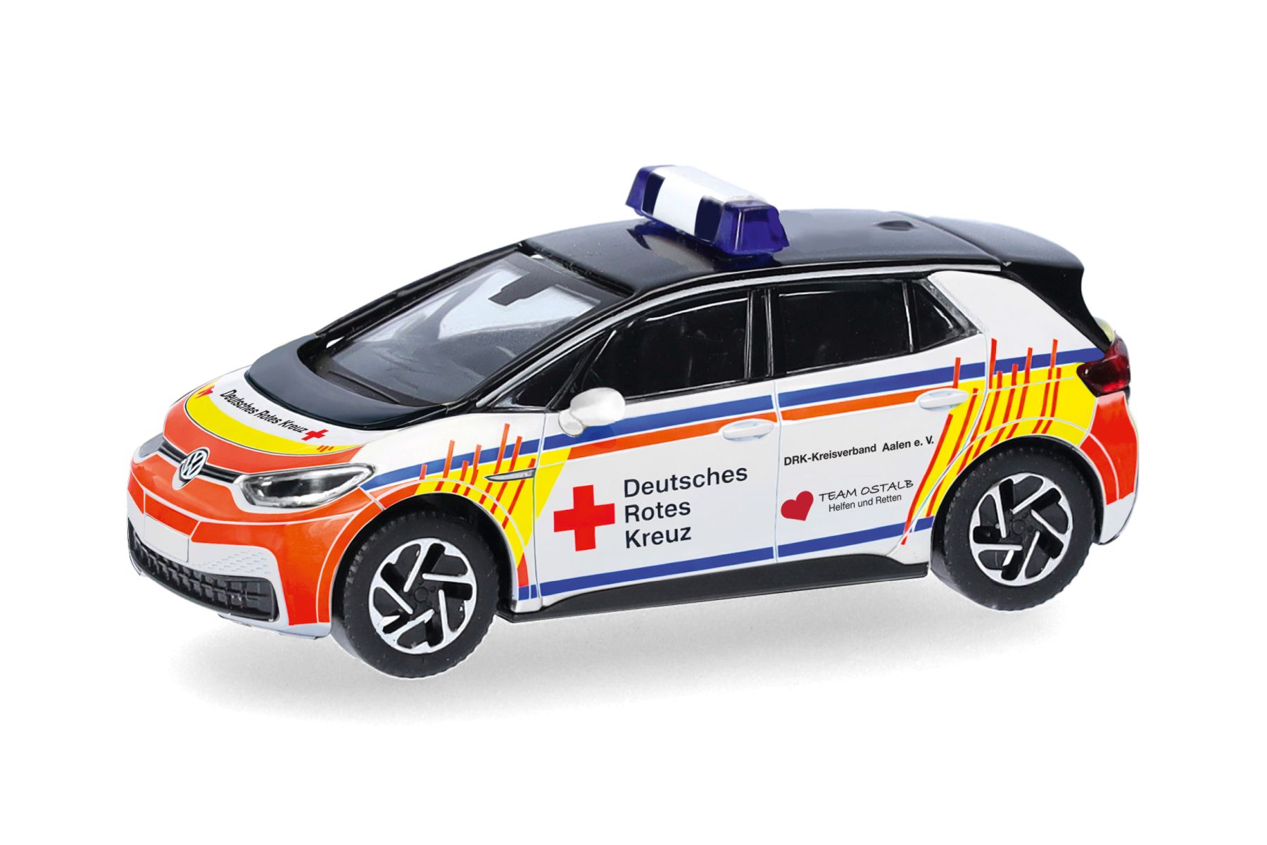 Herpa 099264 - Volkswagen (VW) ID.3 "DRK Aalen / First Responder"