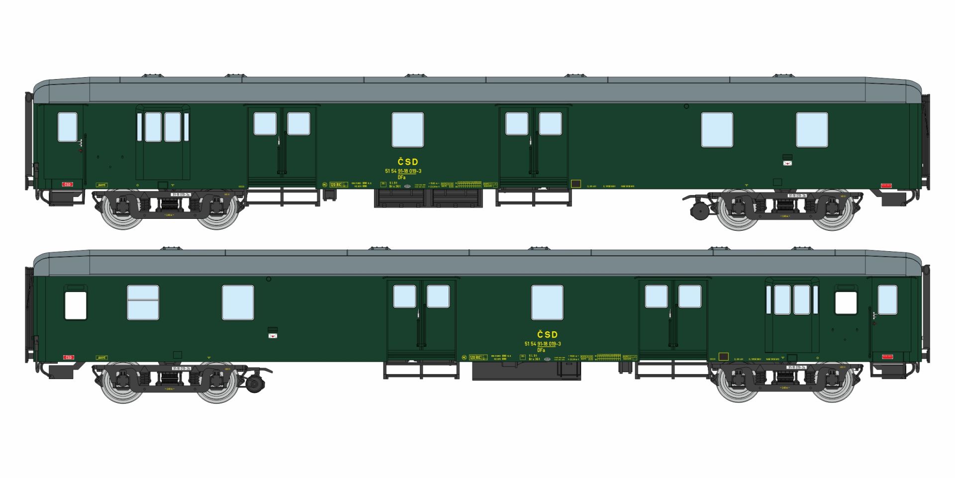 igra 97210018 - Packwagen DFa Brno, CSD, Ep.IV igra 97210018 - Packwagen DFa Brno, CSD, Ep.IV