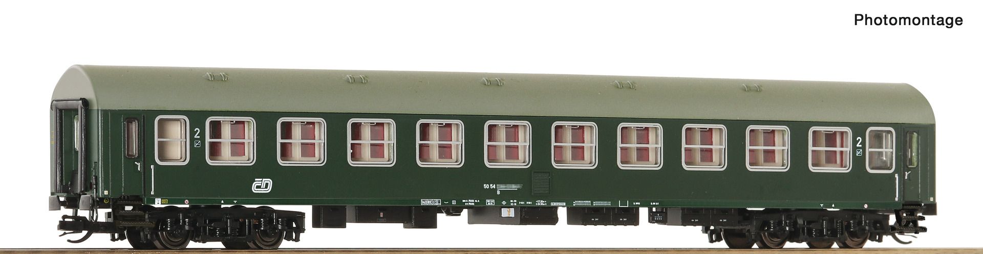 Roco 6280069 - Reisezugwagen B, 2. Klasse, CD, Ep.V