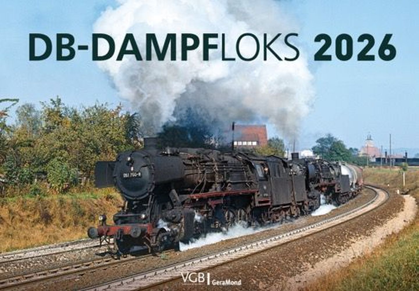 VGB 621-02165 - Kalender DB-Dampfloks 2026