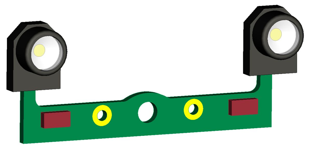 Fischer-Modell 20006160 - Blechlaterne, auf Leiterplatte