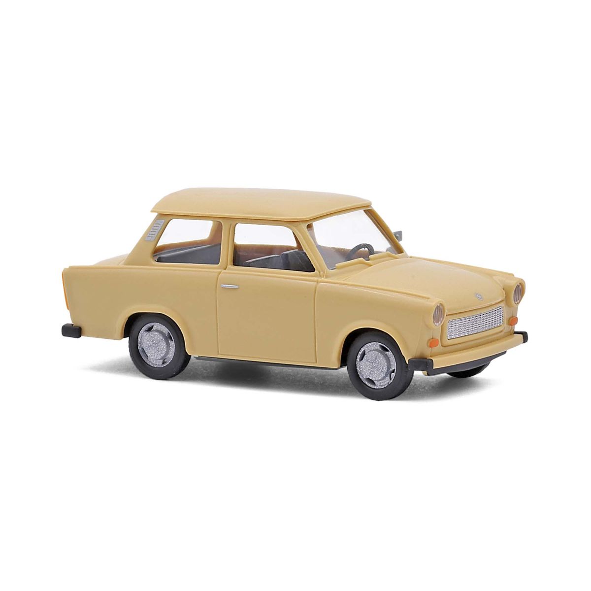 Busch 53152 - Trabant P601 Limousine neue Stoßstange, ahorngelb, Bj. 1980