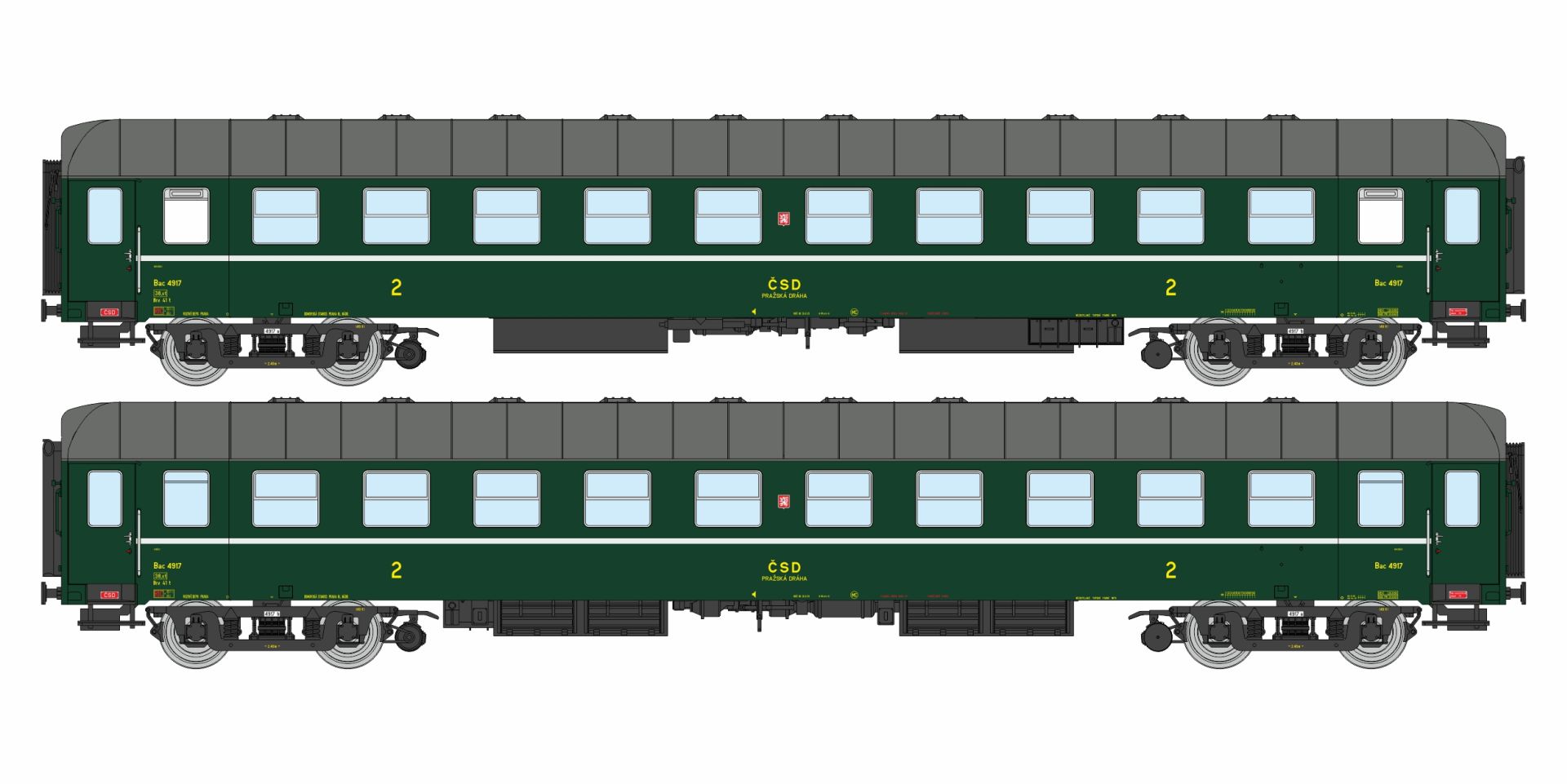 igra 97110065 - Personenwagen Bac, CSD, Ep.III igra 97110065 - Personenwagen Bac, CSD, Ep.III