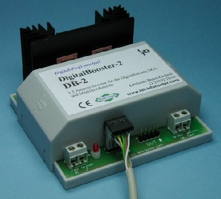 Littfinski 080063 - DB-2-G - Digital-Booster 2.5A, Fertigmodul im Gehäuse