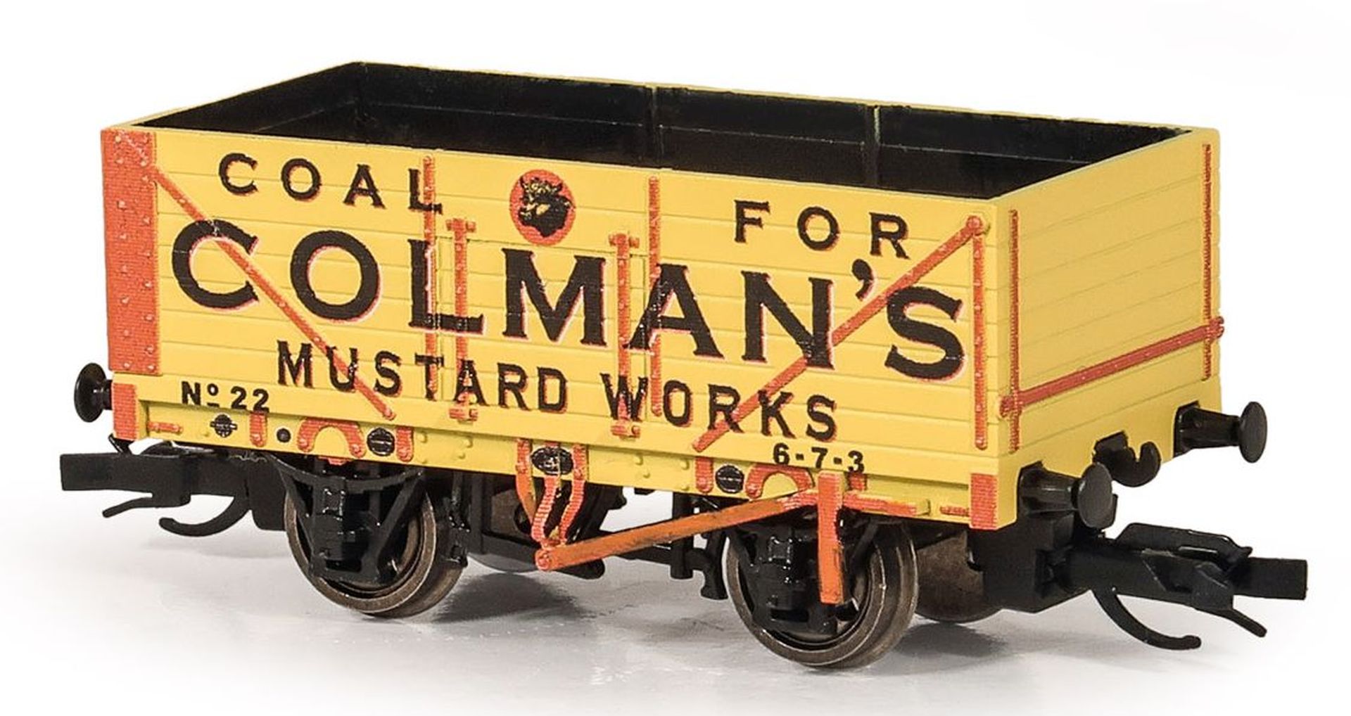 Peco TTR-7006P - Offener Güterwagen, Colmans, Ep.II-III