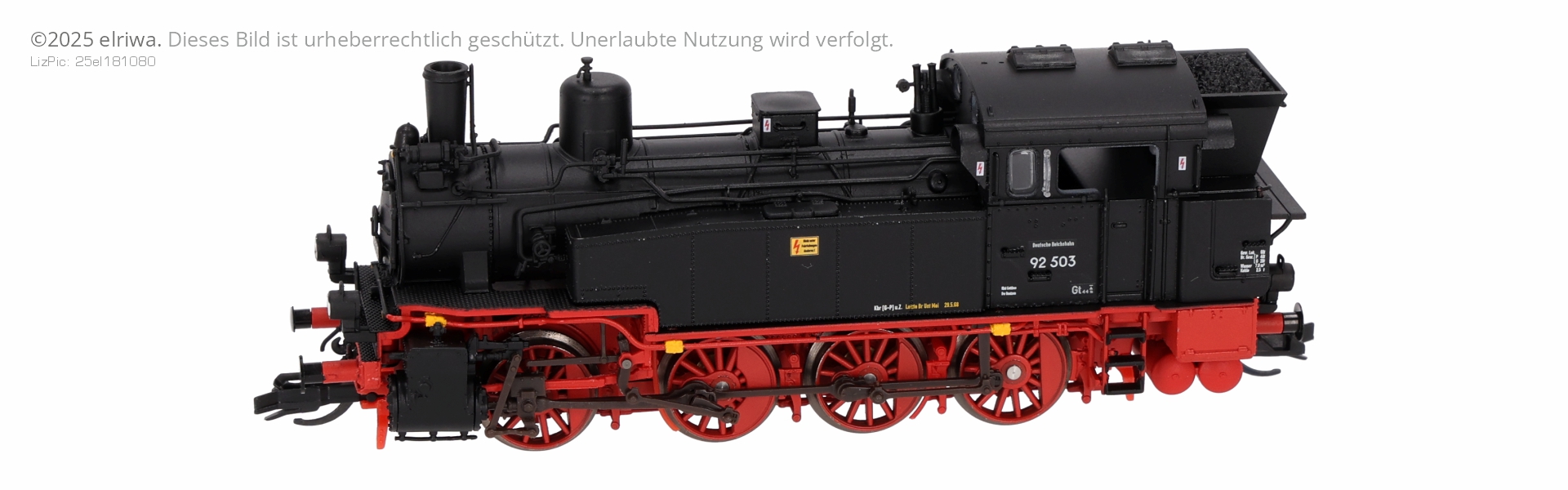 Saxonia 120160 - Dampflok BR 92.5 (pr. T 13), 92 503, DR, Ep.III, DC-Sound Saxonia 120160 - Dampflok BR 92.5 (pr. T 13), 92 503, DR, Ep.III, DC-Sound