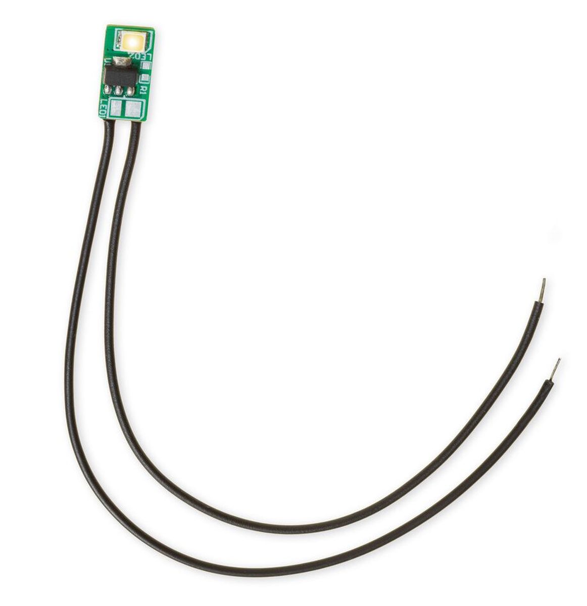 Noch 51270 - micro-rooms Einfach-LED, kalt-weiß, Gebäude-Innenbeleuchtung, 4 Stück