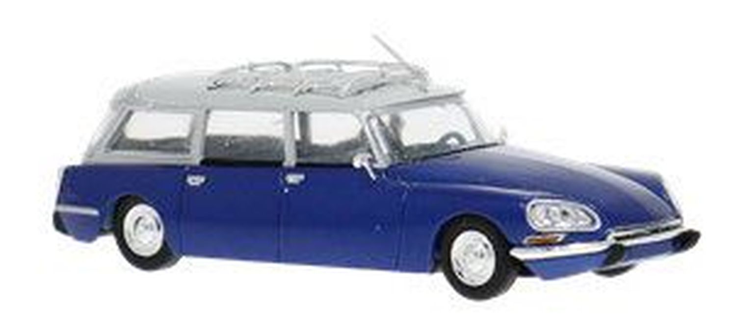 Brekina 14217 - Ctroen DS Break in blau/grau