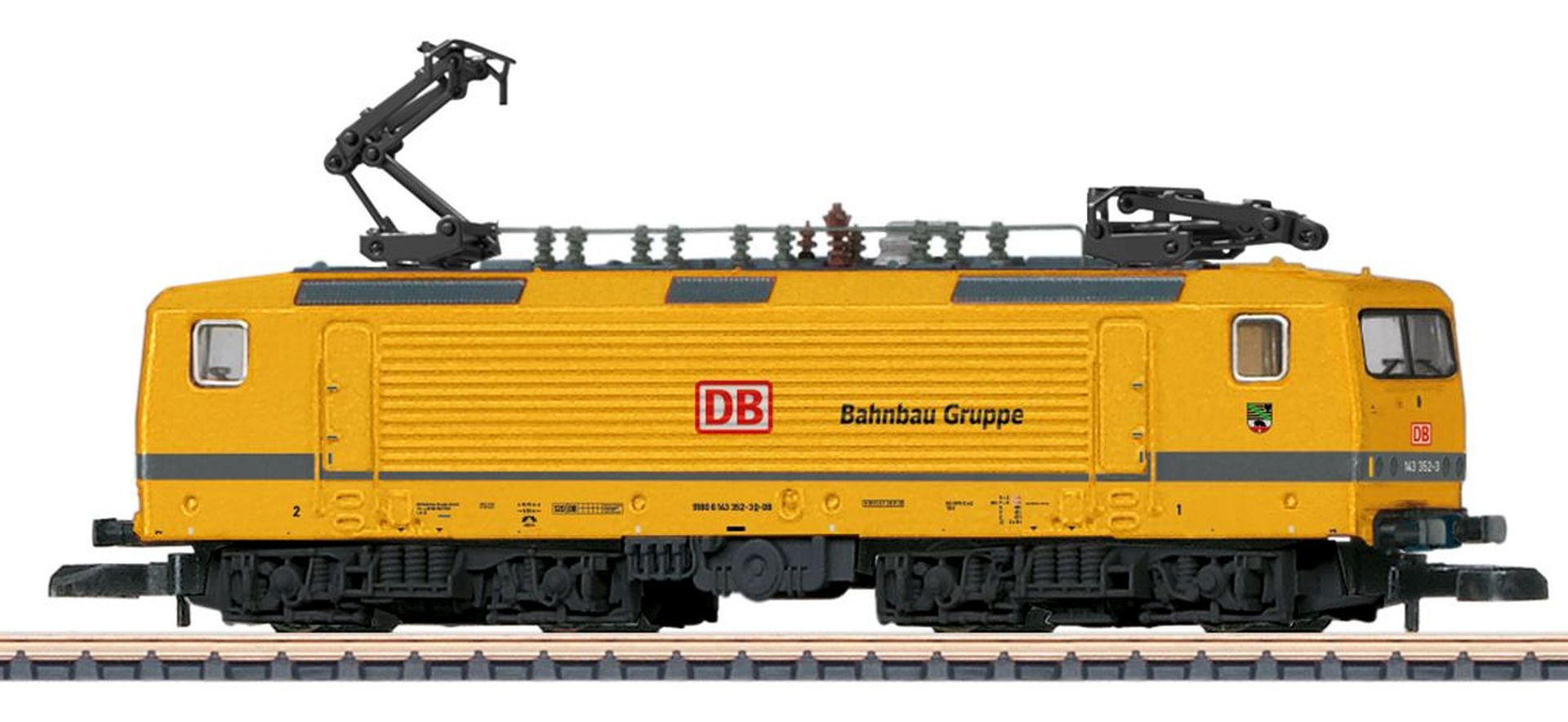 Märklin 88439 - E-Lok 143 352-3, DBAG Bahnbau Gruppe, Ep.VI