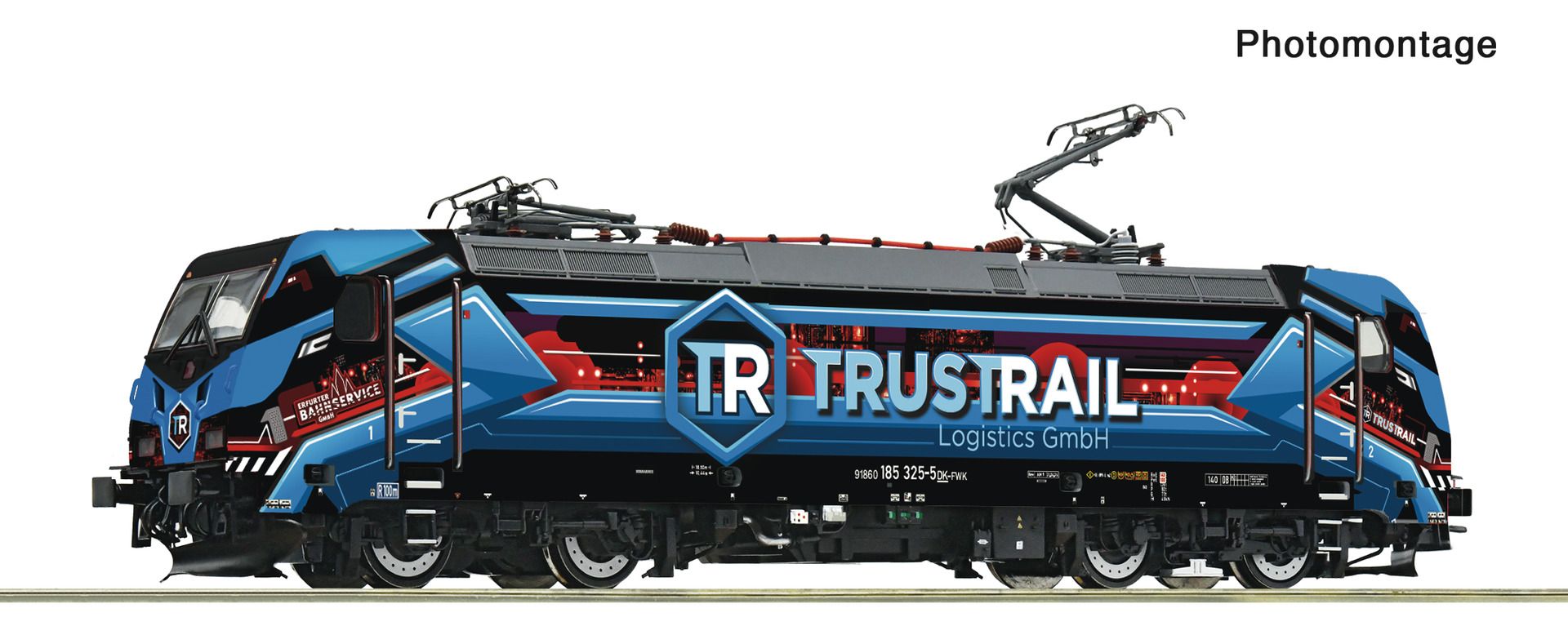 Roco 7500218 - E-Lok 185 325-5, EBS Trust Rail, Ep.VI