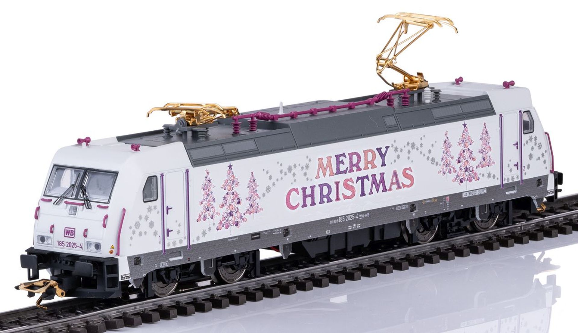 Märklin 36025 - E-Lok 185.2, Weihnachtslok 2025, Ep.VI, MFX-Sound Märklin 36025 - E-Lok 185.2, Weihnachtslok 2025, Ep.VI, MFX-Sound