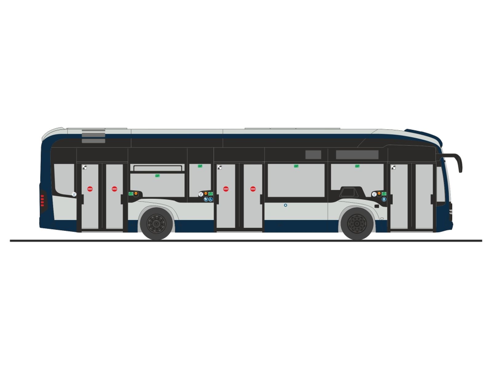 Rietze 75601 - Mercedes-Benz eCitaro Stadtwerke Remscheid