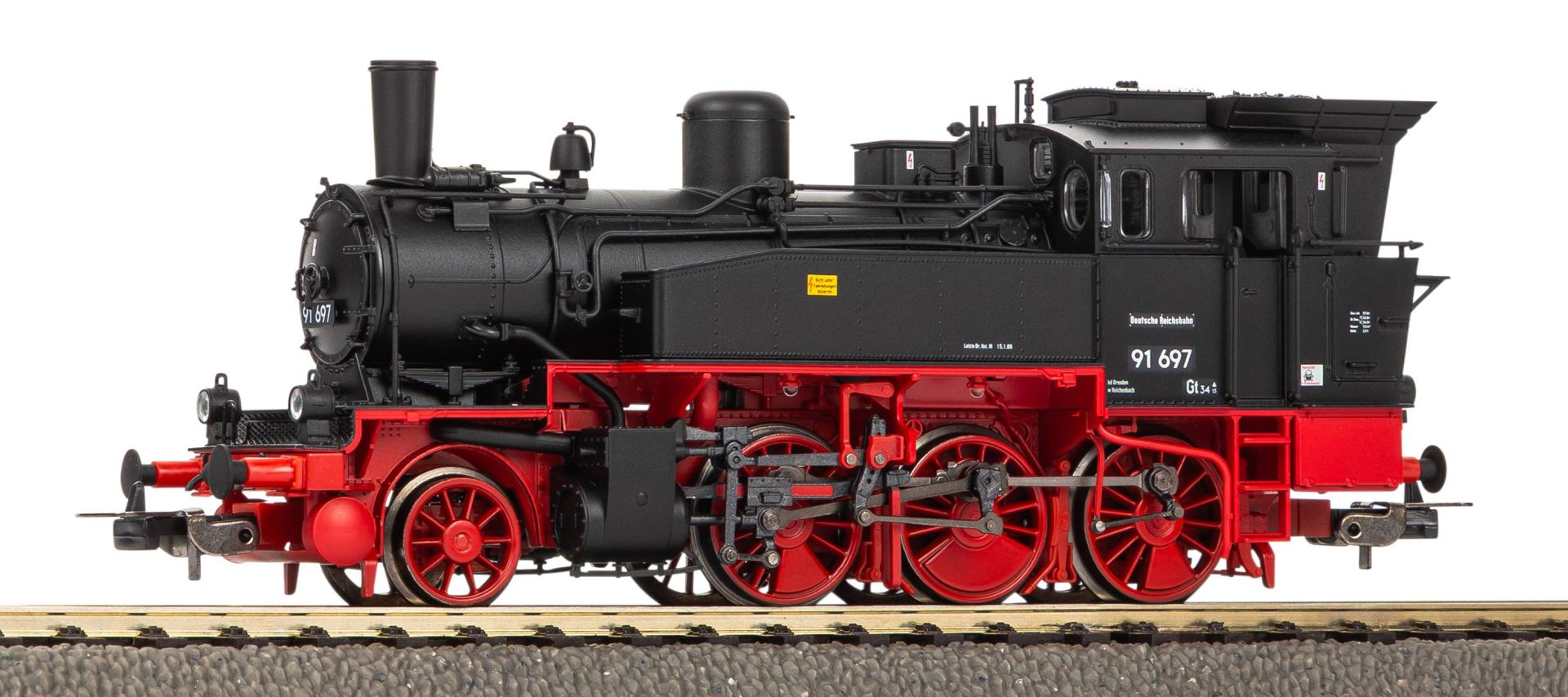 Piko 50734 - Dampflok BR 91.3, DR, Ep.III