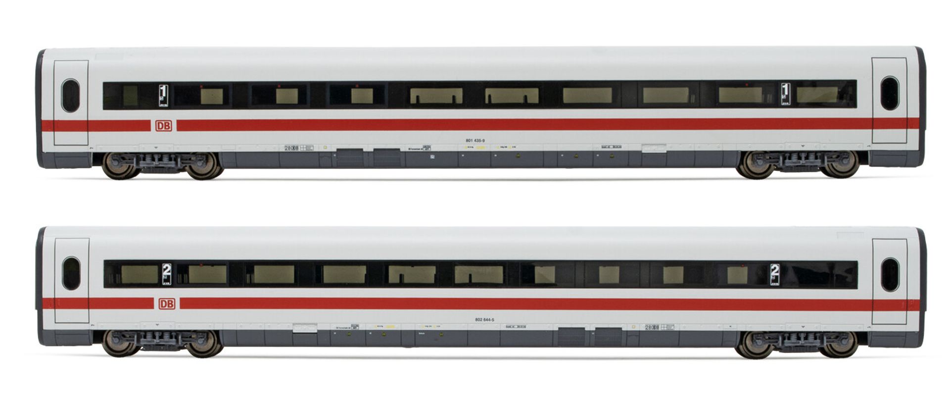 Lima HL4678 - 2er Set Ergänzungswagen BR 401 ICE 1 'Landshut', DBAG, Ep.VI