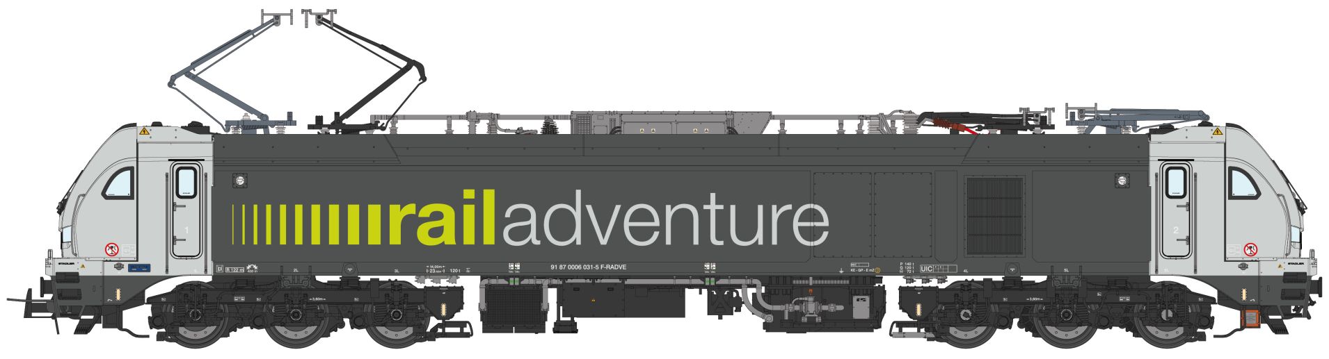 Sudexpress S0060318 - Stadler E-Lok Euro 6000, 6031, RailAdventure, Ep.VI, AC-Sound